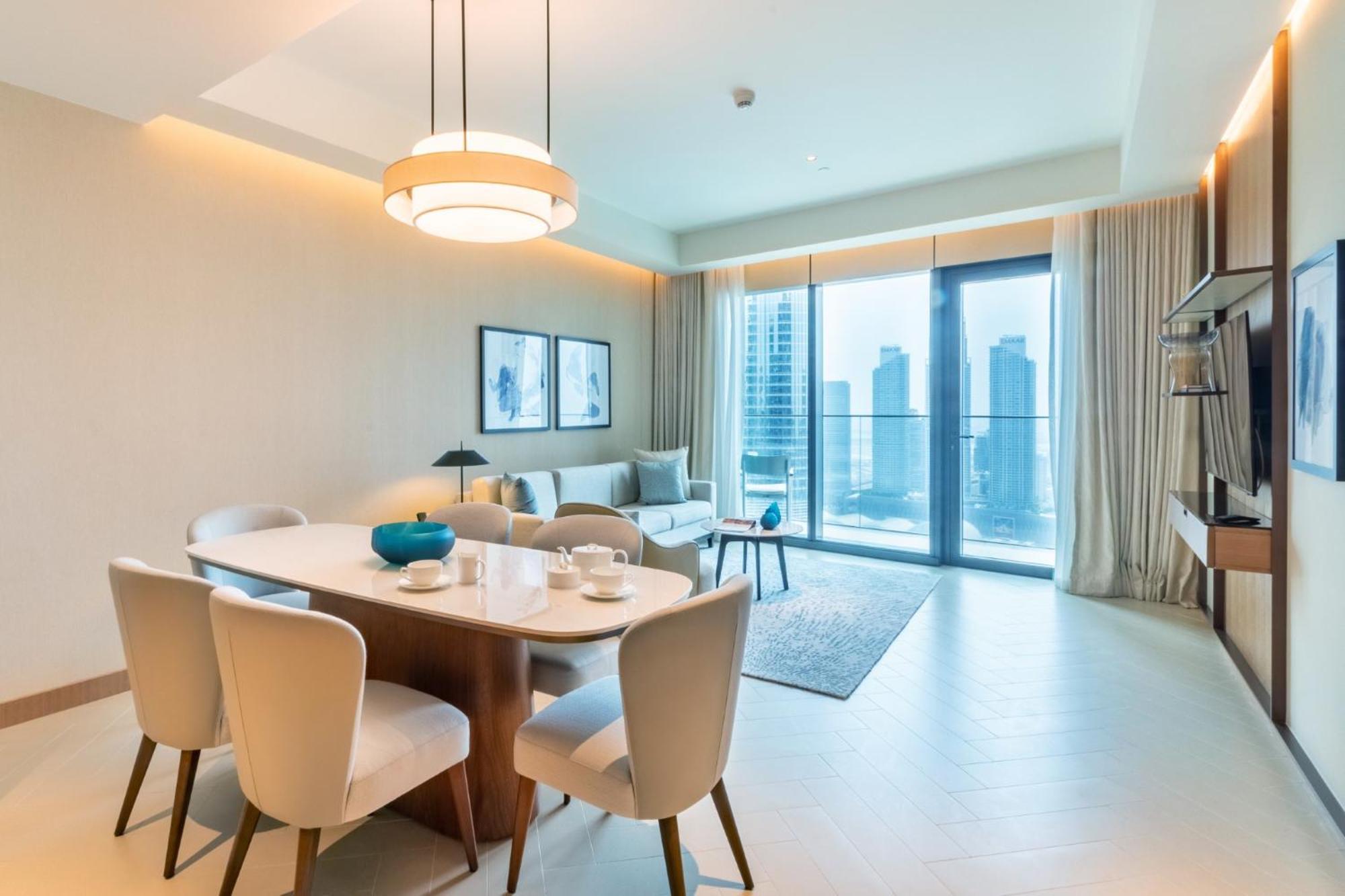 Skyline Symphony 3 Bedroom Apartment I Address Opera Residences I Iconic Burj Khalifa And Fountain Views I By Meerak Dubai Ngoại thất bức ảnh